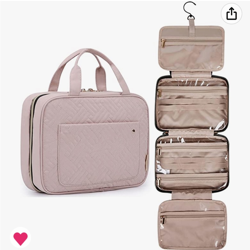 Pink Makeup Travel Bag